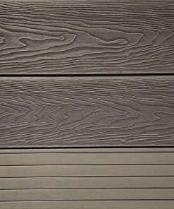 Woodgrain WPC teraszburkolat - antracit