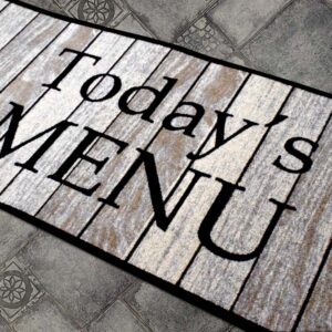 Alternative view of Konyhai szőnyeg - Cook&Wash Todays Menu 7701515640 (mosható)