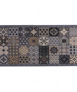 Konyhai szőnyeg - Cook&Wash Patchwork Tiles Grey 7701515155 (mosható)