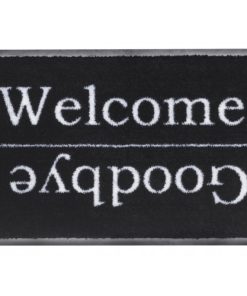 Lábtörlő - Emotions XS Welcome Goodbye Black 1731480737