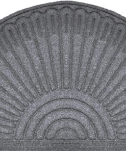 Lábtörlő - Halfmoon Contours Grey 900120