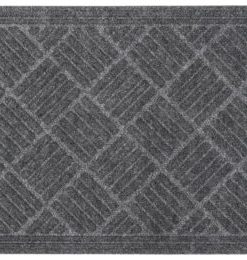 Lábtörlő - Contours Parquet Grey 2 Rib 900151
