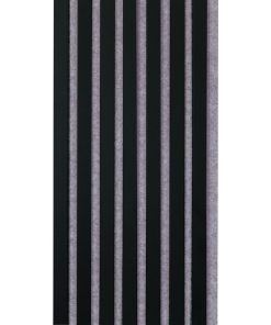 PP-Decowall Akusztikus falburkolat - fekete260x30cm 2 darab_