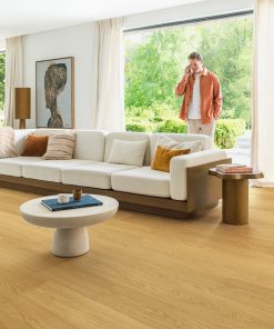 Quick-Step vízálló laminált padló - Lakkozott természetes tölgy