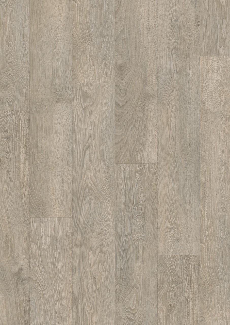 Quick-Step "Classic" vízálló laminált padló - Antikolt világosszürke tölgy