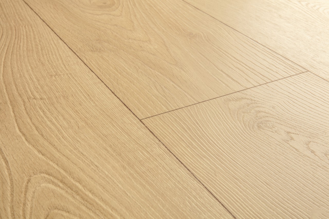 Quick-Step "Classic" vízálló laminált padló - Szürkés bézs tölgy - Image 2