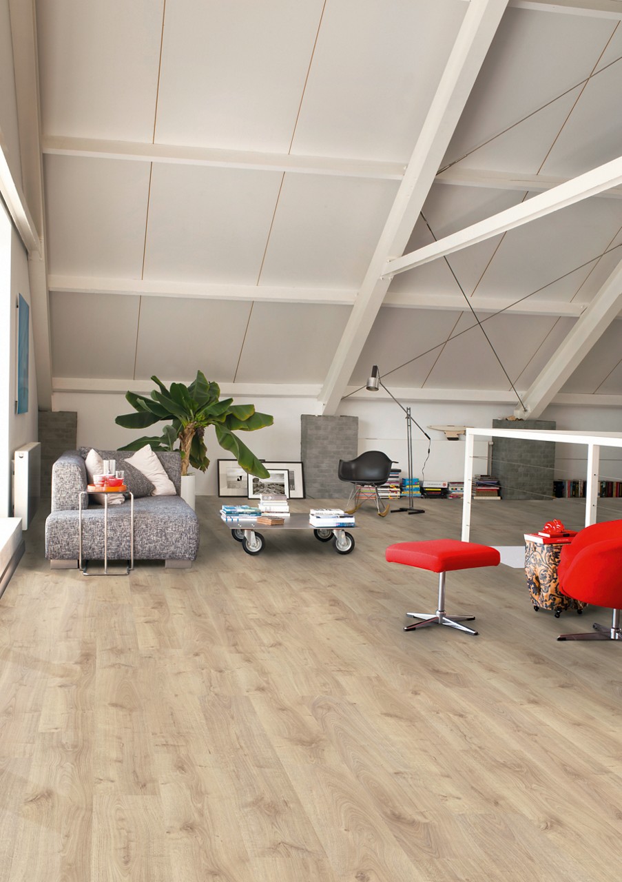Quick-Step "Creo" vízálló laminált padló - Természetes Virginia tölgy - Image 3