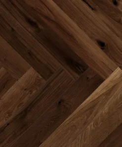 Alternative view of Barlinek Only Wood Herringbone 130 - Oak Trapani