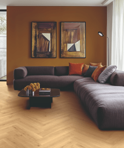 Swiss Krono Grand Selection Evolution Herringbone - Navajo Oak