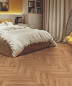 Swiss Krono Grand Selection Evolution Herringbone - Topaz Oak