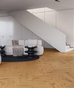 Barlinek Next Step Herringbone - Ginger Oak