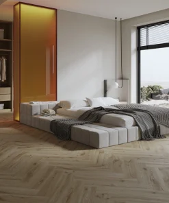 Barlinek Next Step Herringbone - Desert Oak
