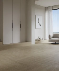 Barlinek Next Step Herringbone - Flax Oak