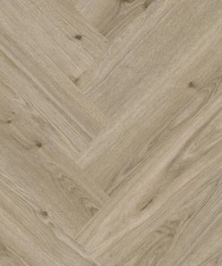 Tarkett Rigid Herringbone - Delicate Oak Warm Grey