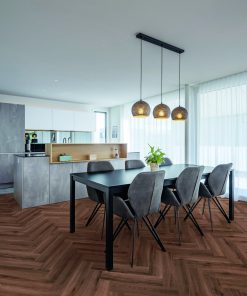 Swiss Krono Grand Selection Evolution Herringbone - Clay Oak