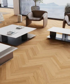 Barlinek Smart Wood Herringbone - FUTURIS Esthetic Oak 91