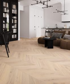 Barlinek Only Wood Chevron - Oak Trivor