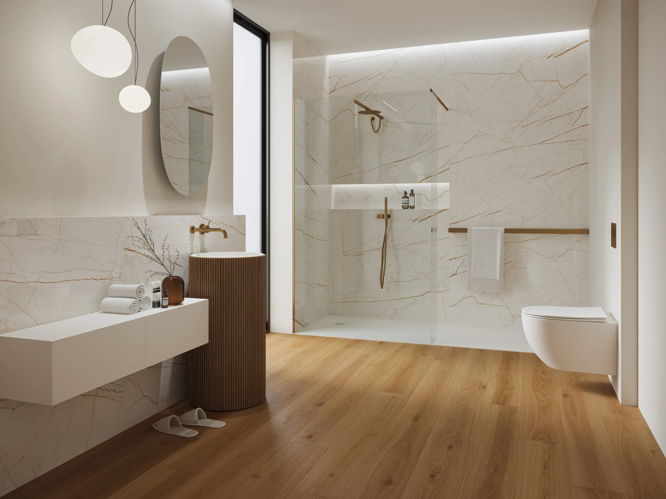 Barlinek Next Step Standard - Brass Oak