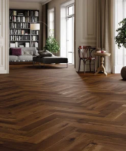 Barlinek Only Wood Herringbone 130 - Oak Trapani
