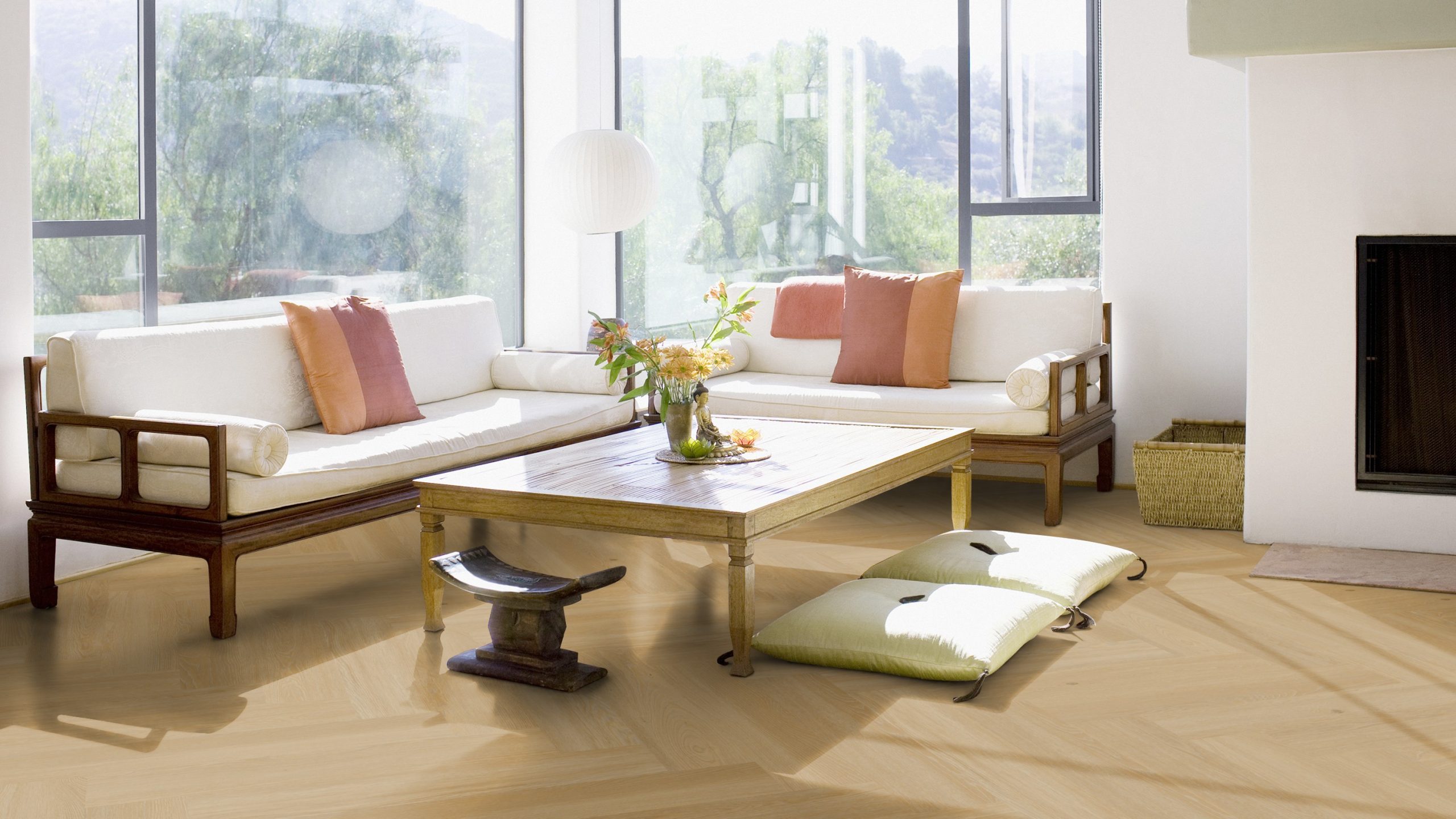 Tarkett Rigid Herringbone - Highland Oak Gold - Image 2