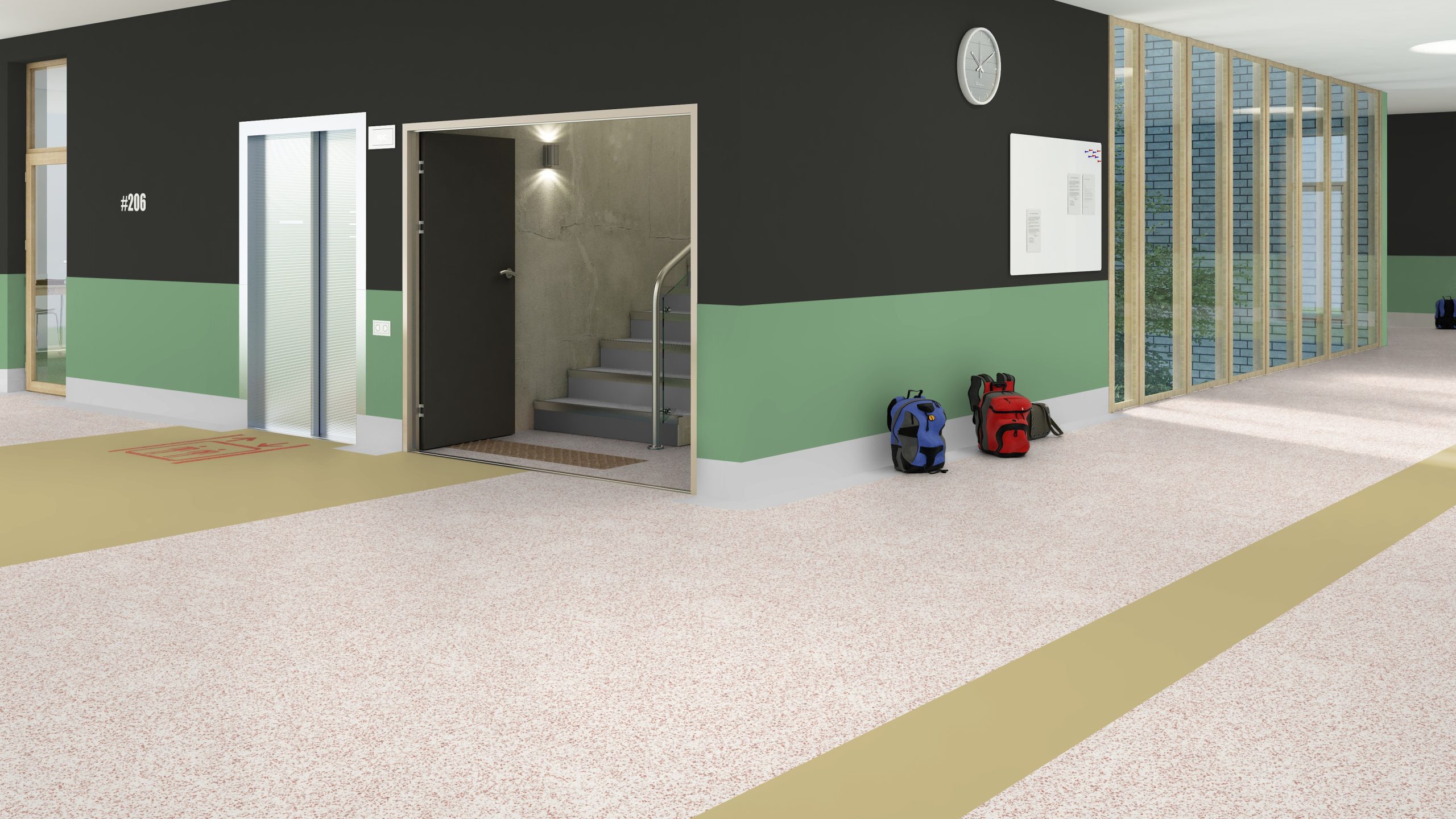 Tarkett iD Inspiration 55 - Terrazzo Classical Terracotta - Image 2