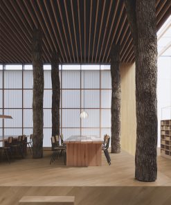Alternative view of Tarkett iD Inspiration 55 - Chatillon Oak Brown