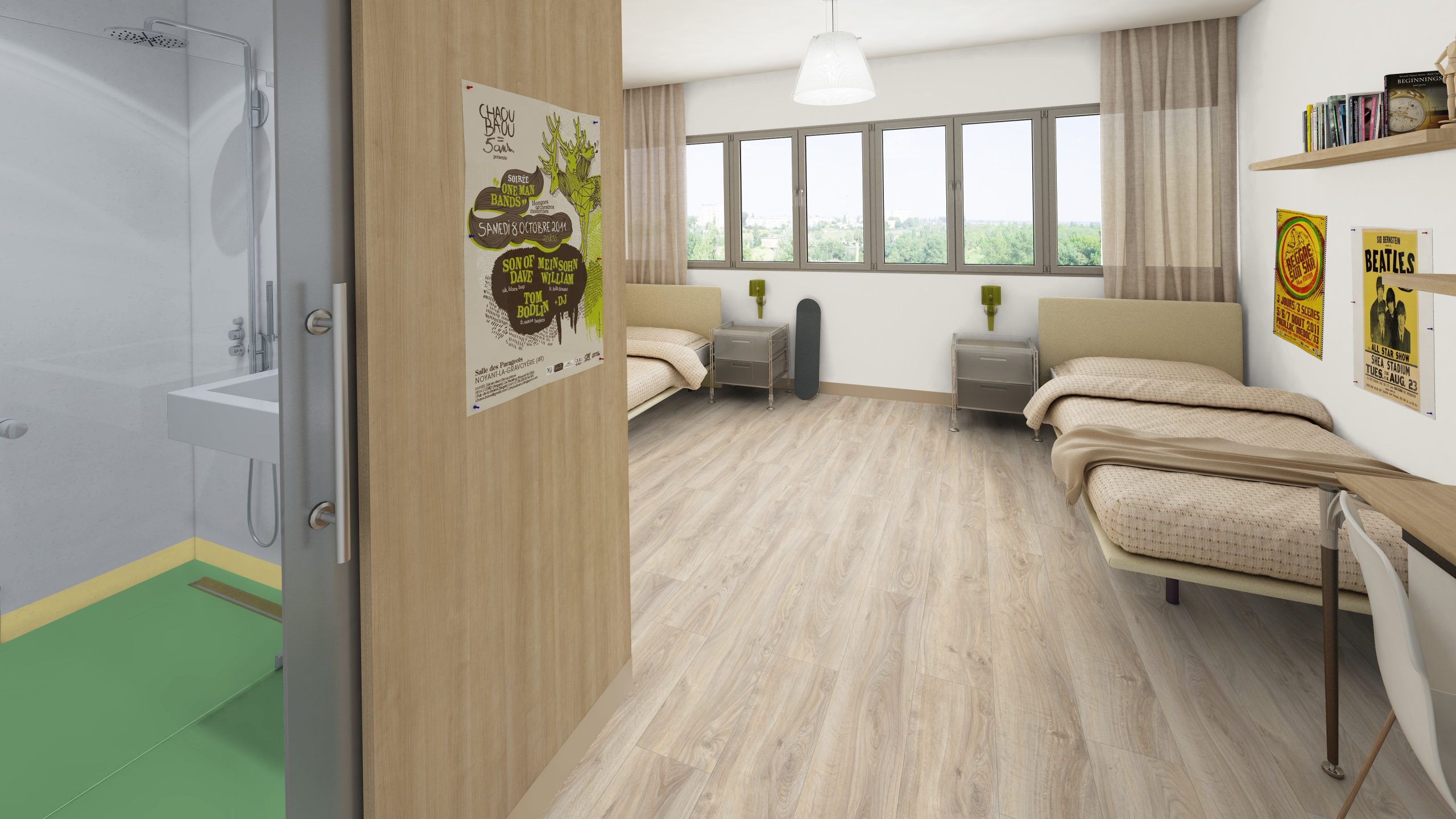 Tarkett iD Inspiration 55 - English Oak Grey Beige - Image 2